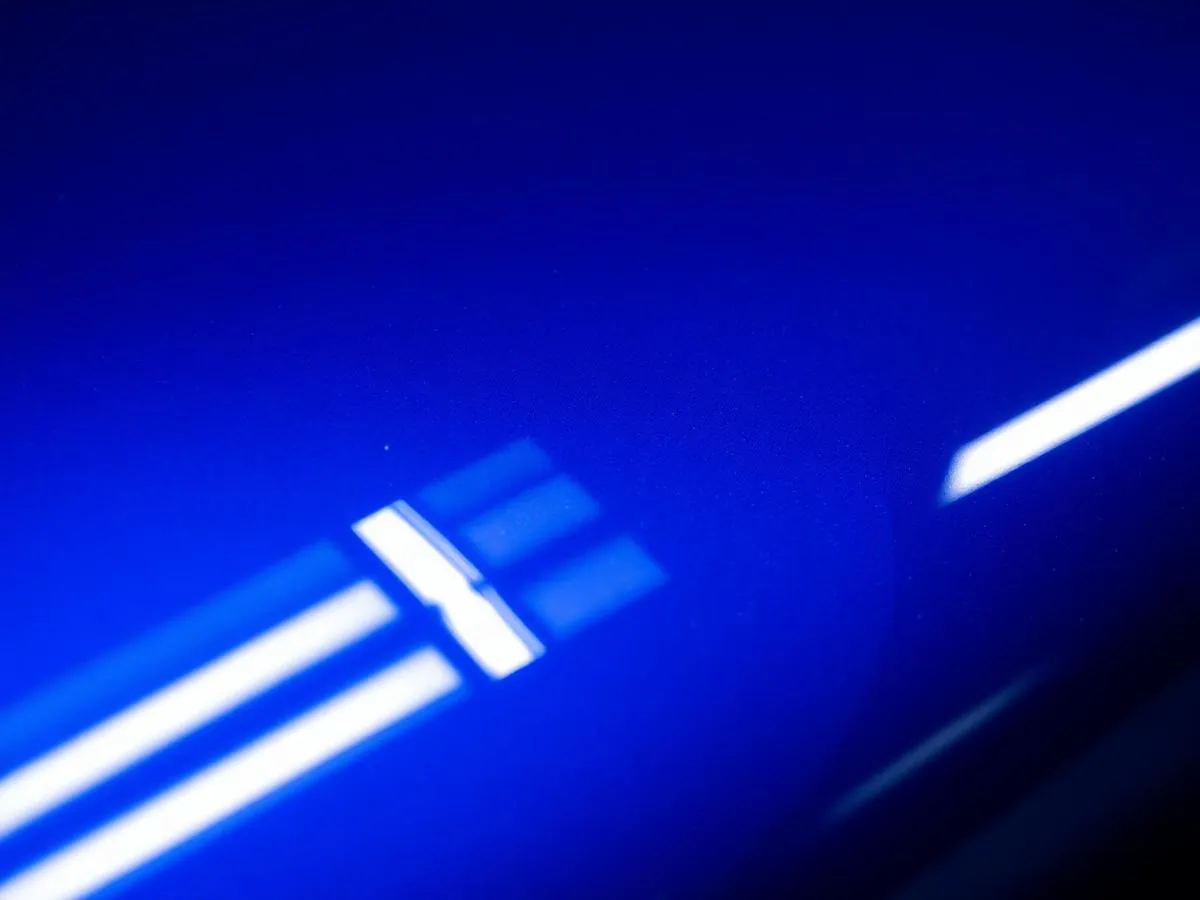 Waschspuren, die im Licht verschwinden nachher